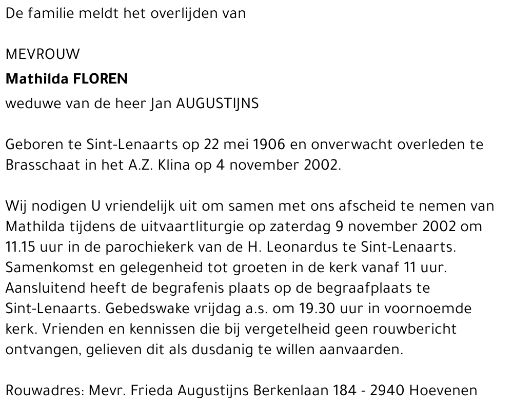 Mathilda Floren