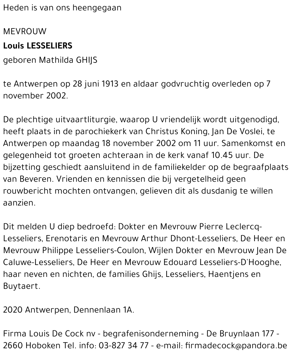 MATHILDA GHIJS