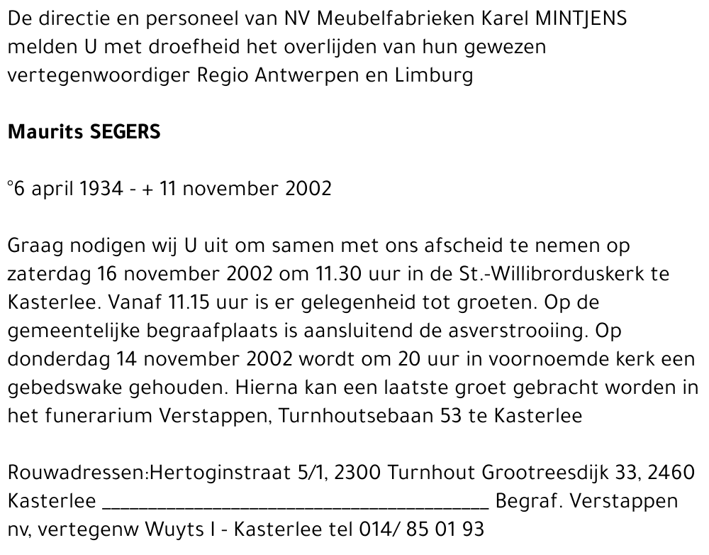 Maurits Segers