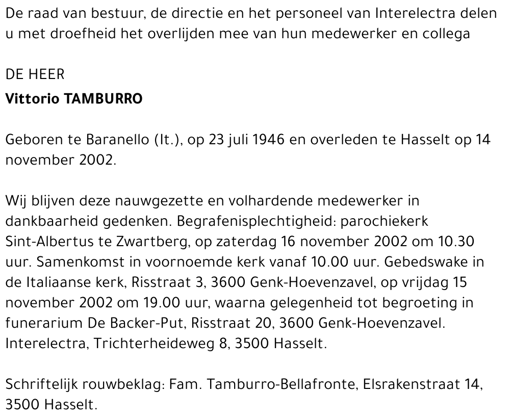 Vittorio Tamburro