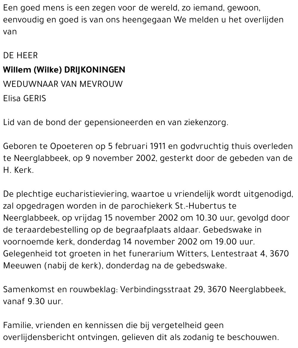 Willem Drijkoningen