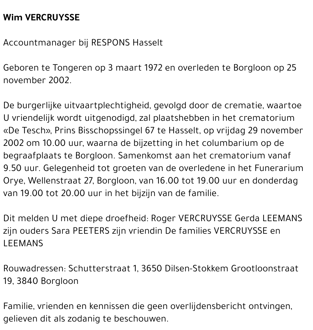 Wim Vercruysse