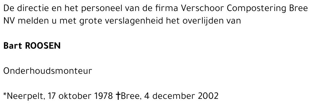 Bart Roosen