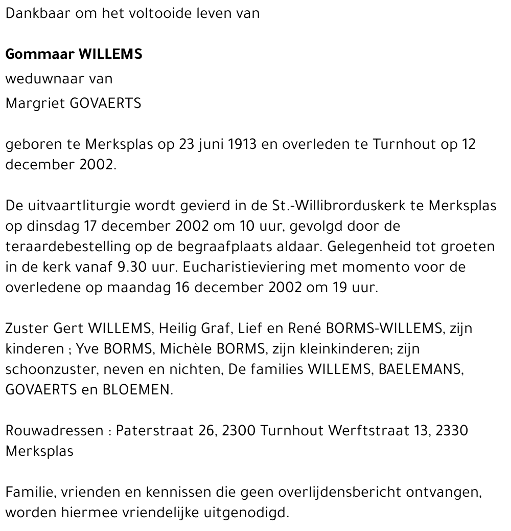 Gommaar Willems