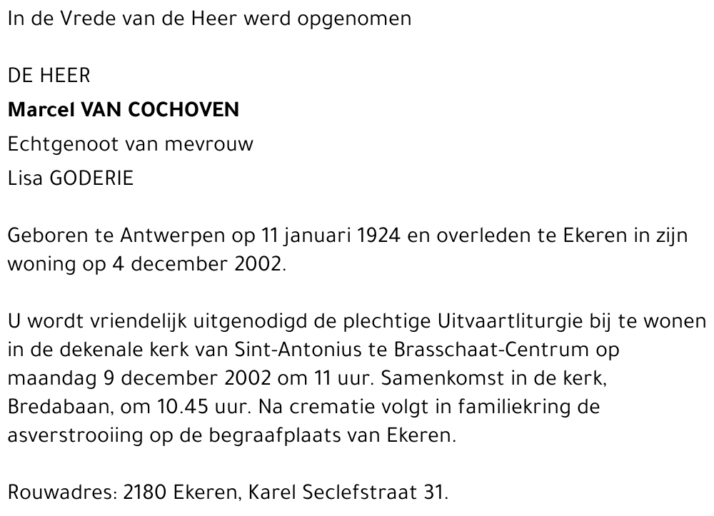 marcel van cochoven