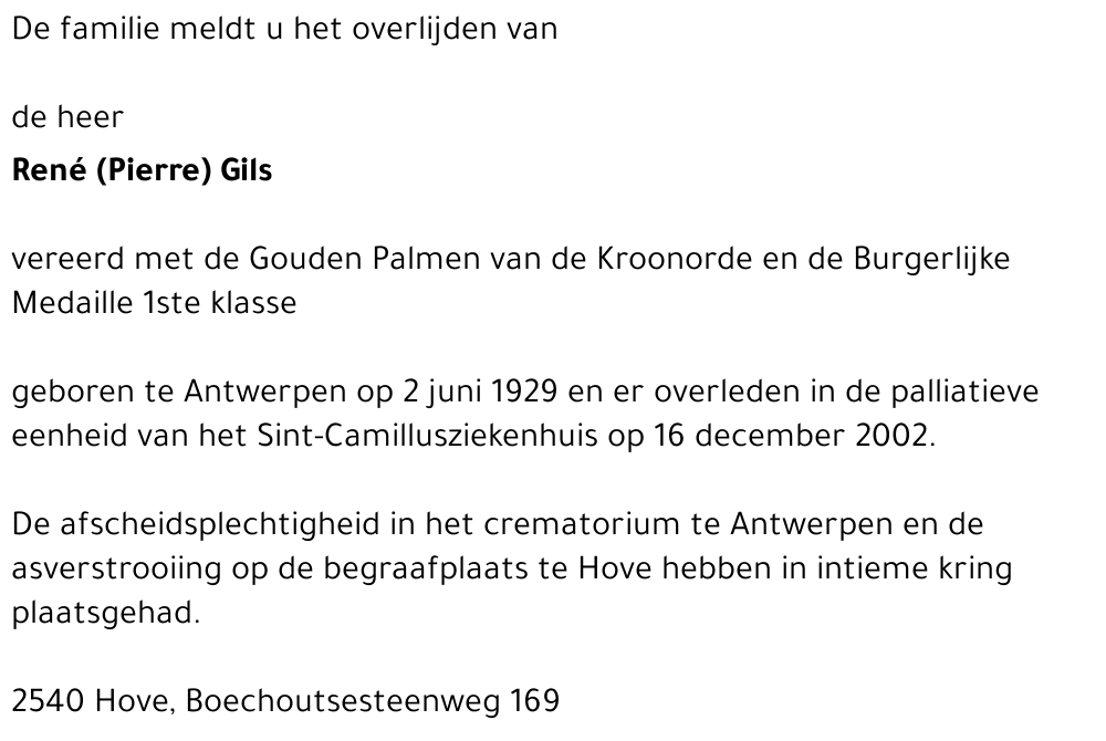 René GILS