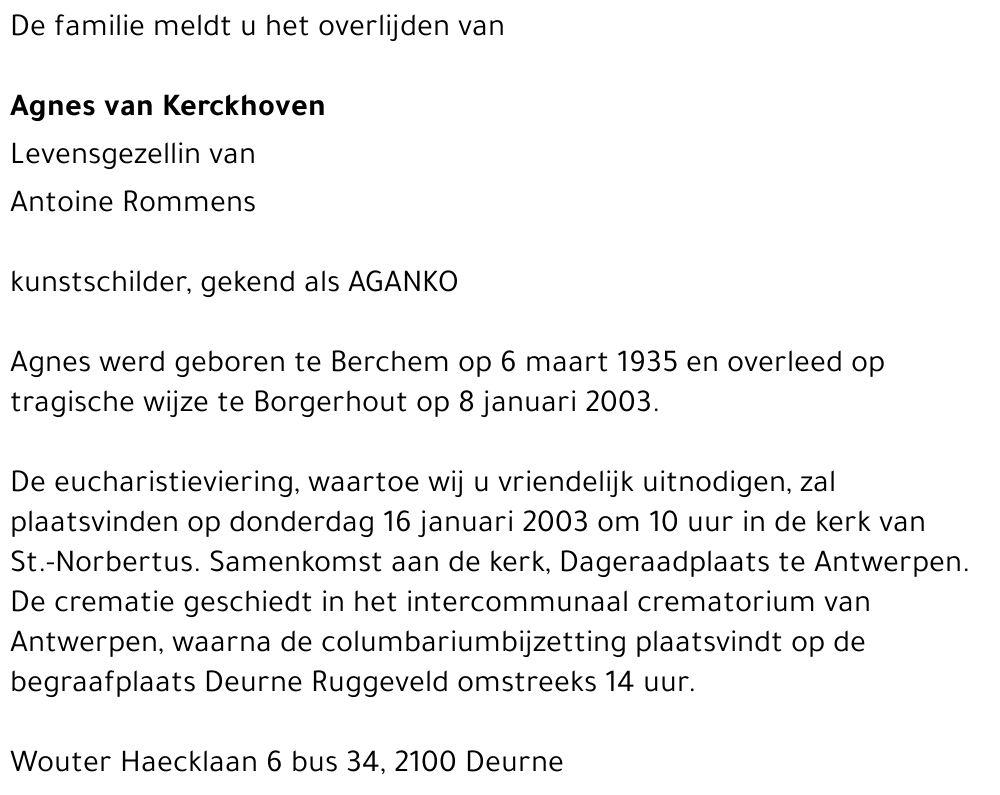Agnes Van kerckhoven
