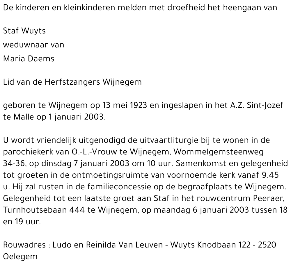 Augustinus Ludovicus Wuyts