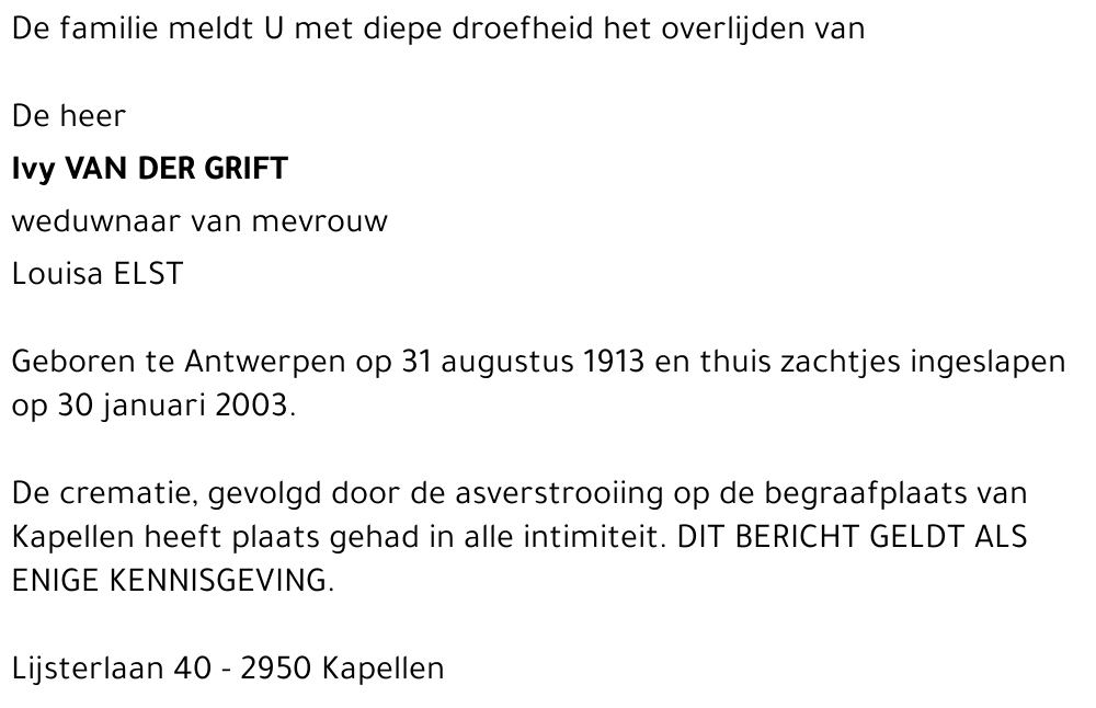 Hippoliet van der Grift