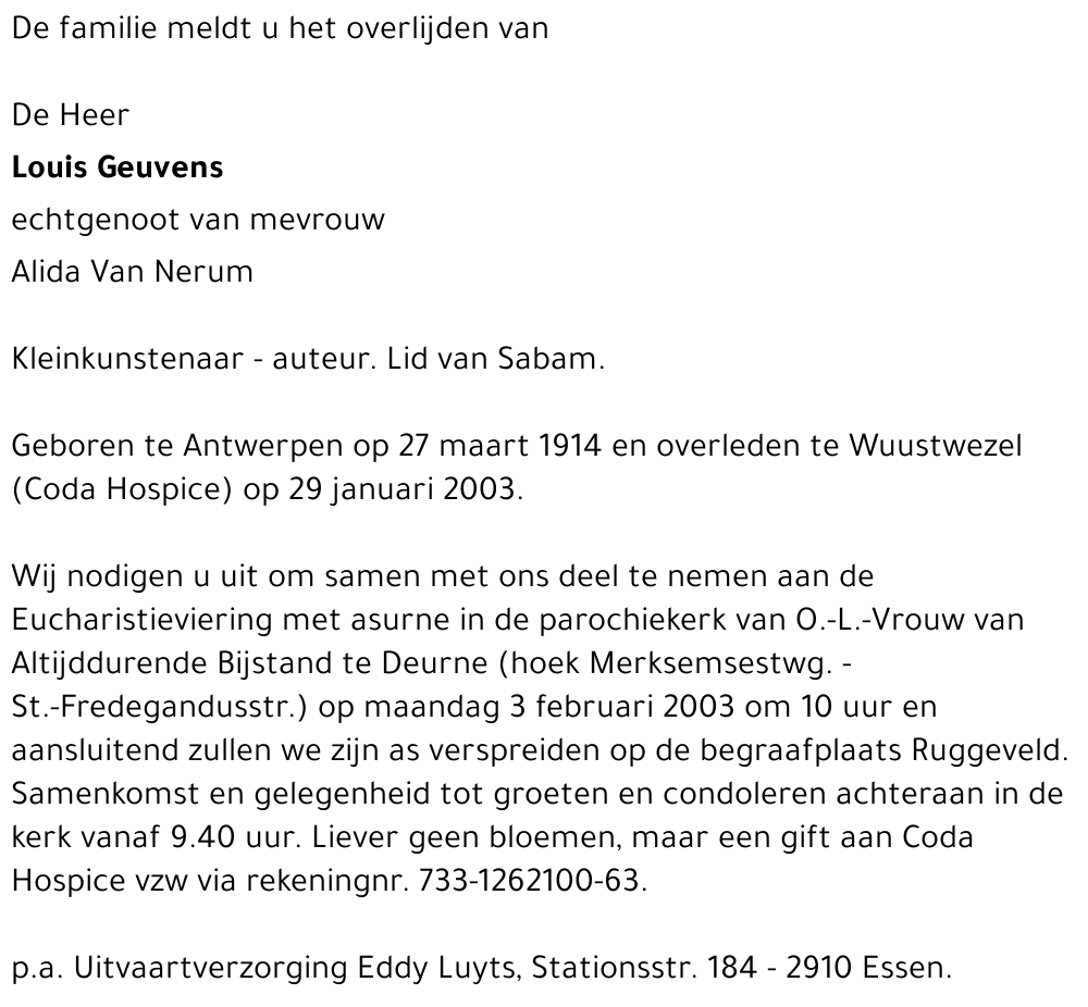 Louis Geuvens