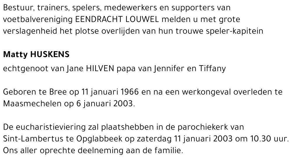 Matty Huskens