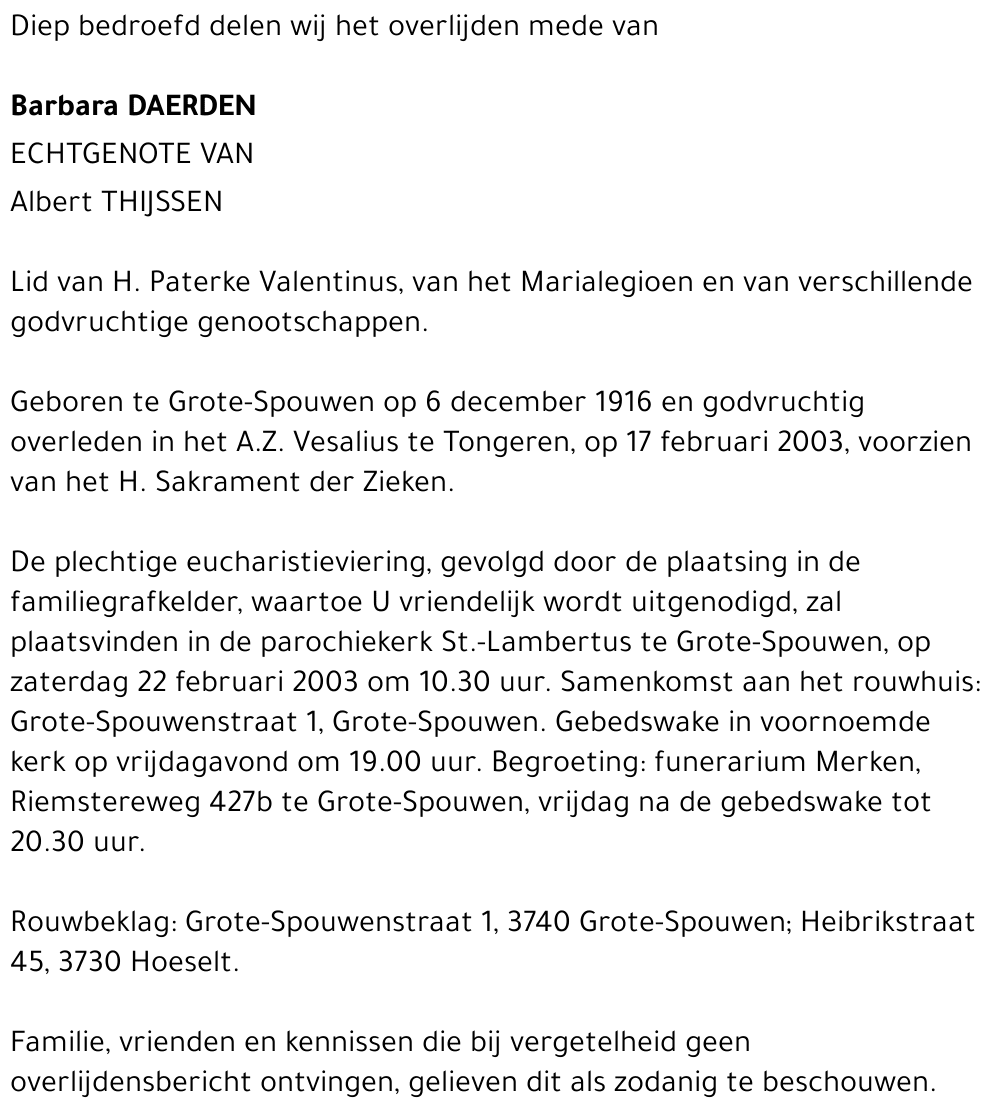 Barbara Daerden