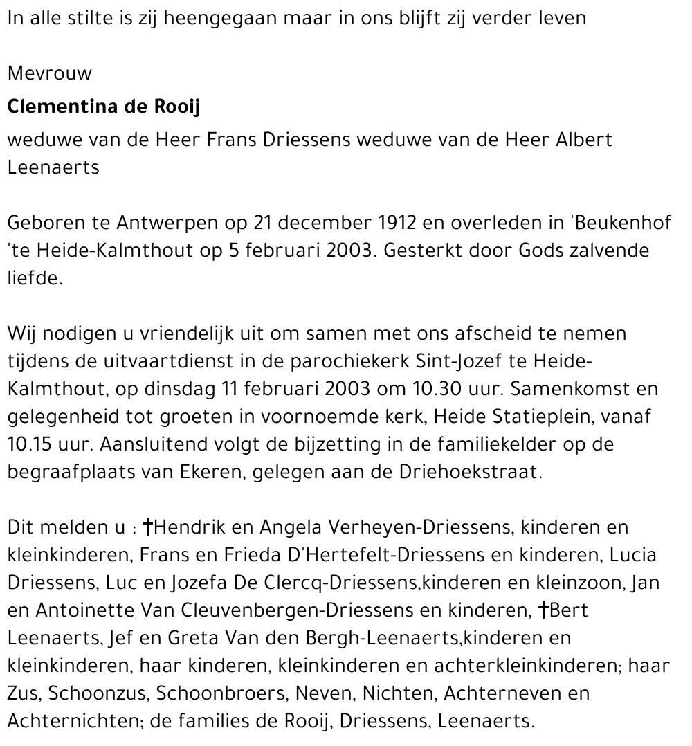 Clementina de Rooij