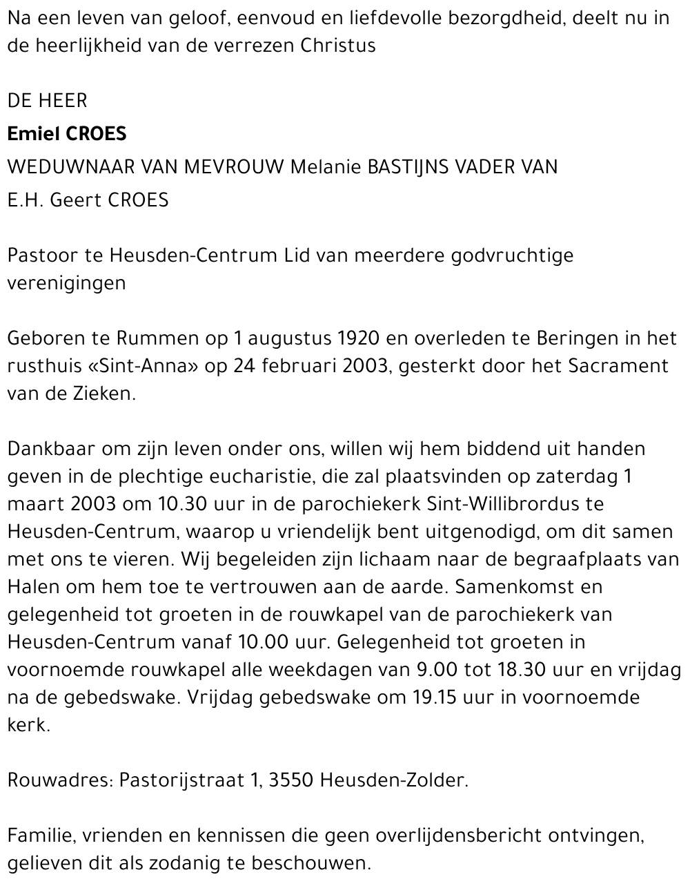 Emiel Croes