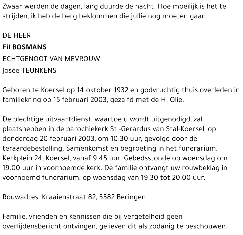 Fil Bosmans