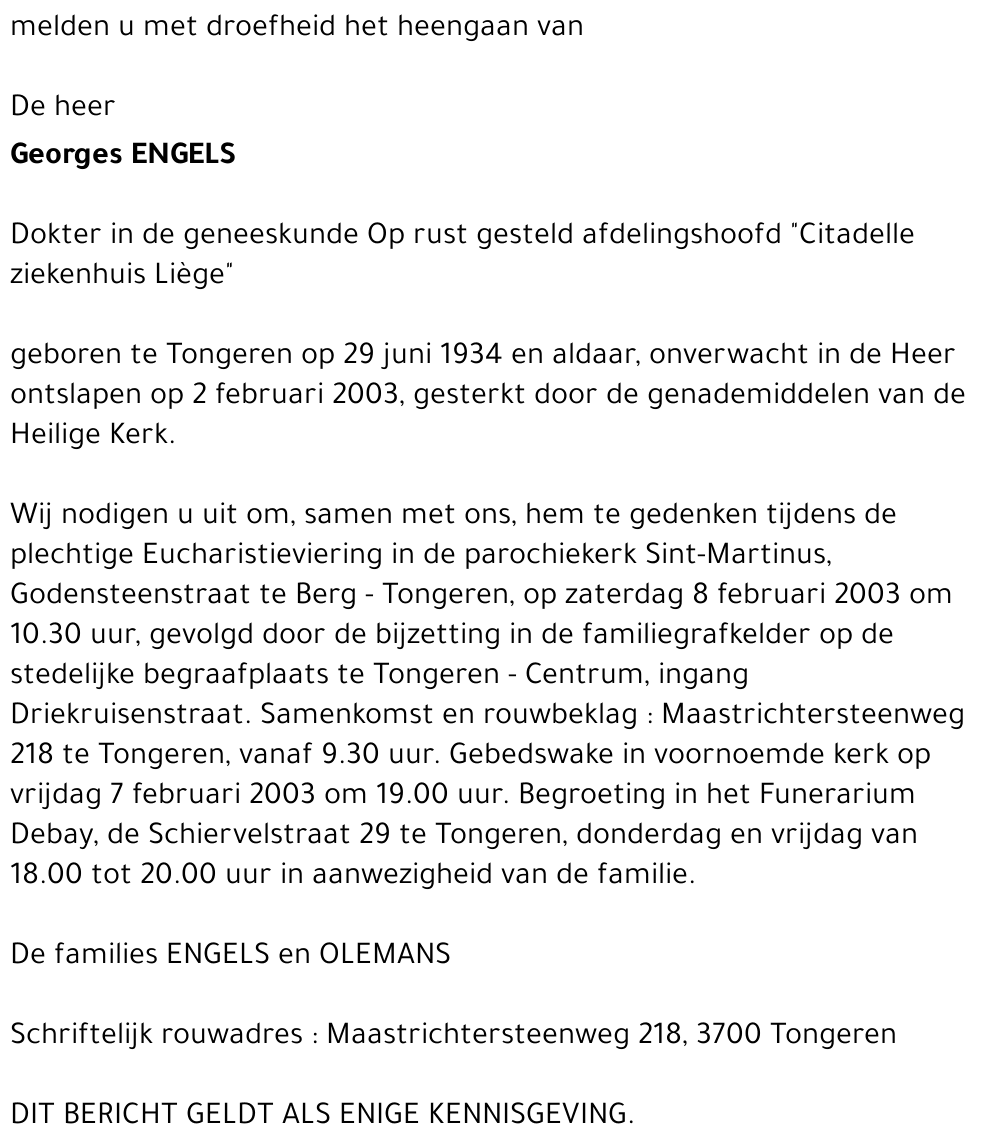 Georges Engels