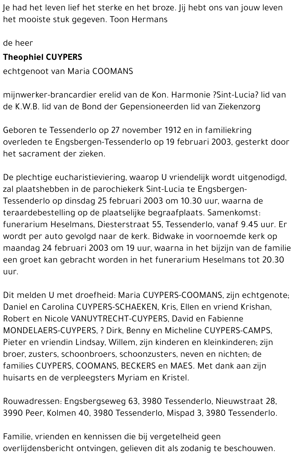 Theophiel Cuypers