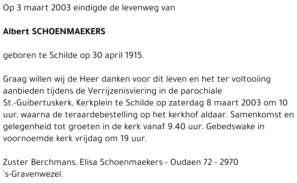 Albert Schoenmaekers