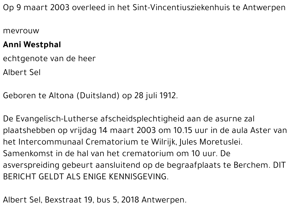 Anni Westphal