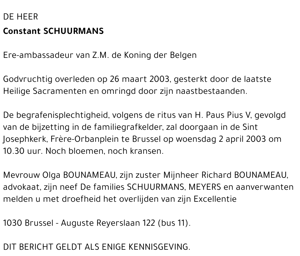 Constant Schuurmans