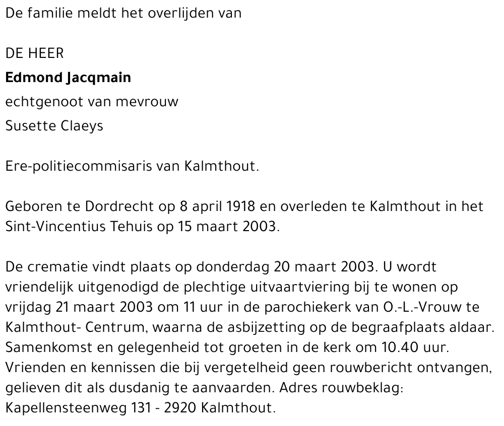 Edmond Jacqmain