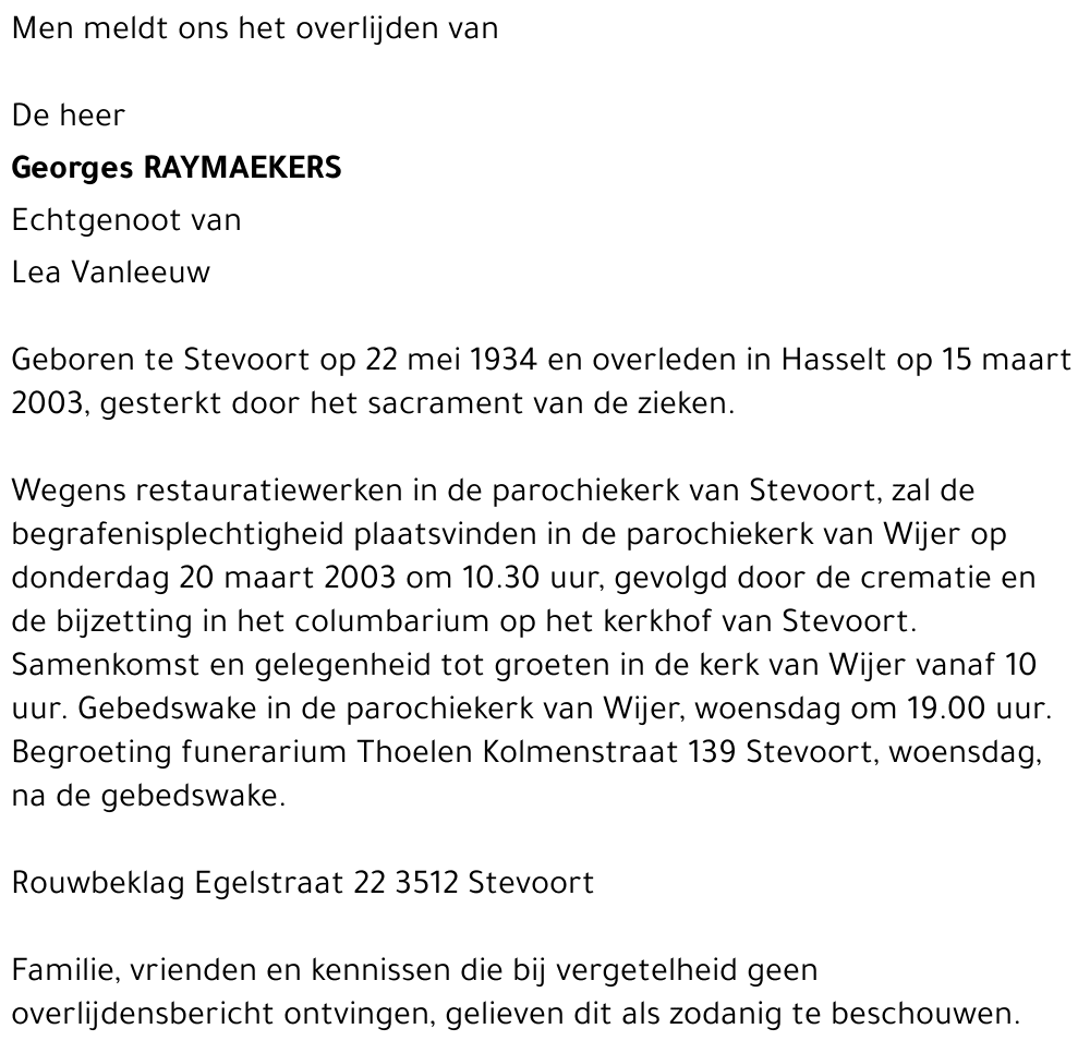Georges Raymaekers