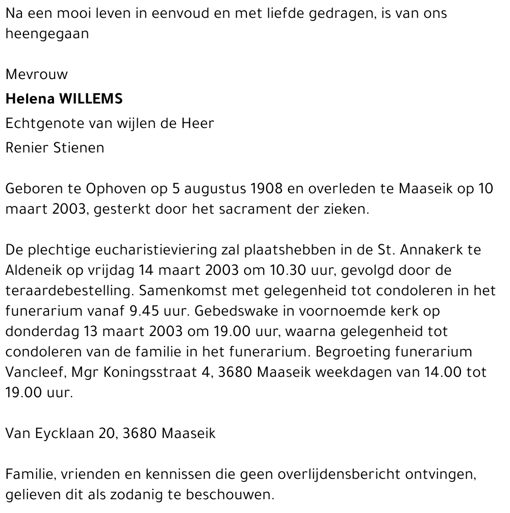 Helena Willems