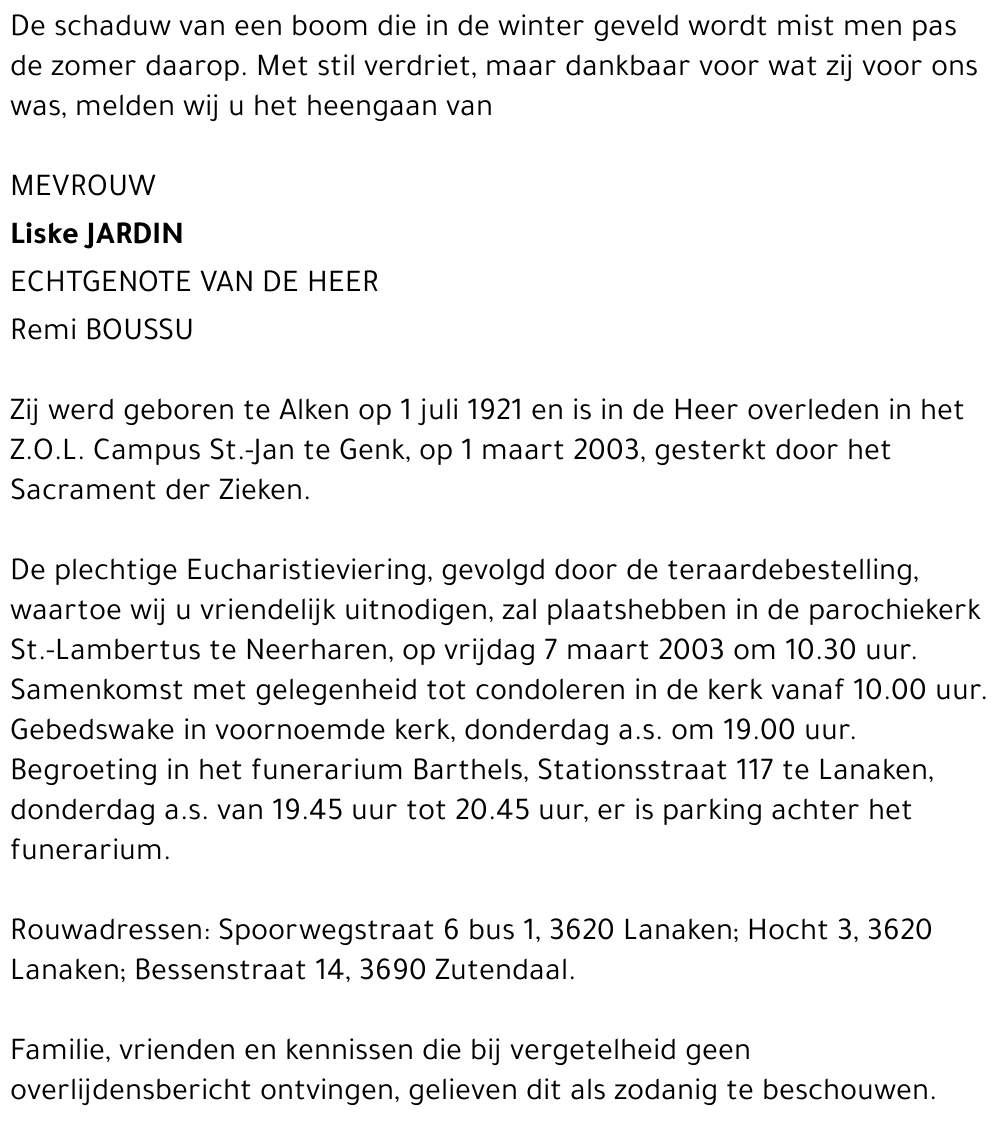 Liske Jardin