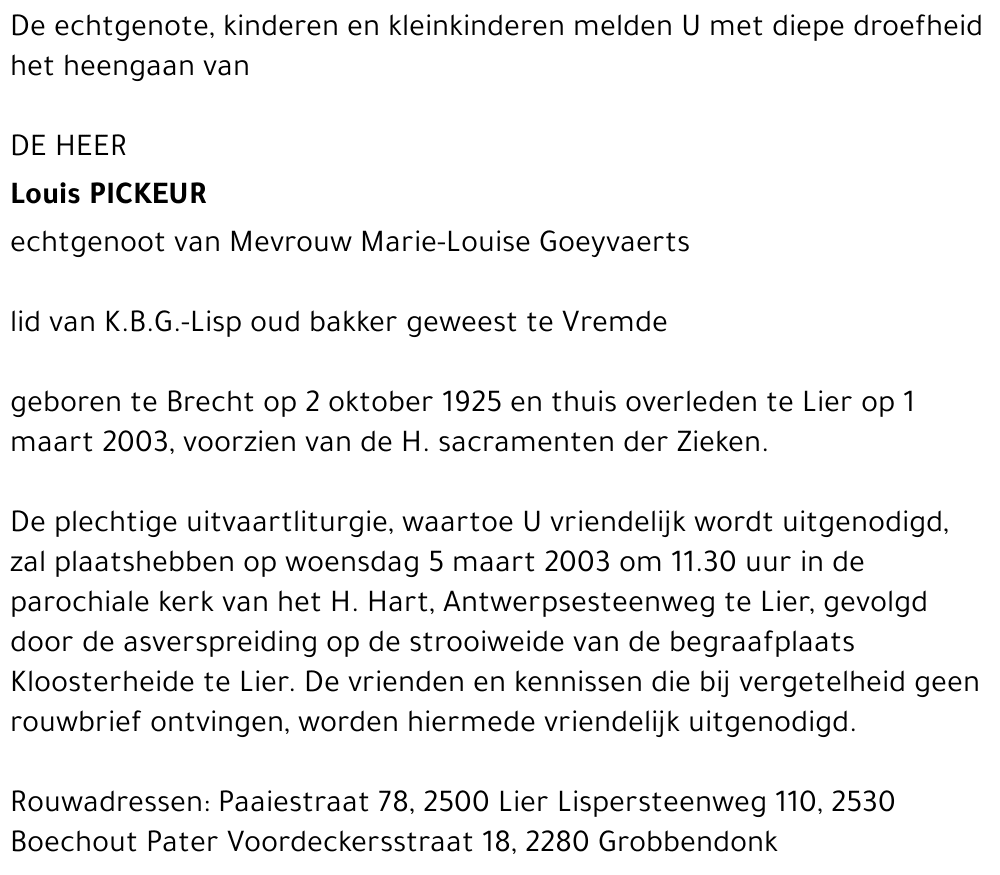 Louis PICKEUR