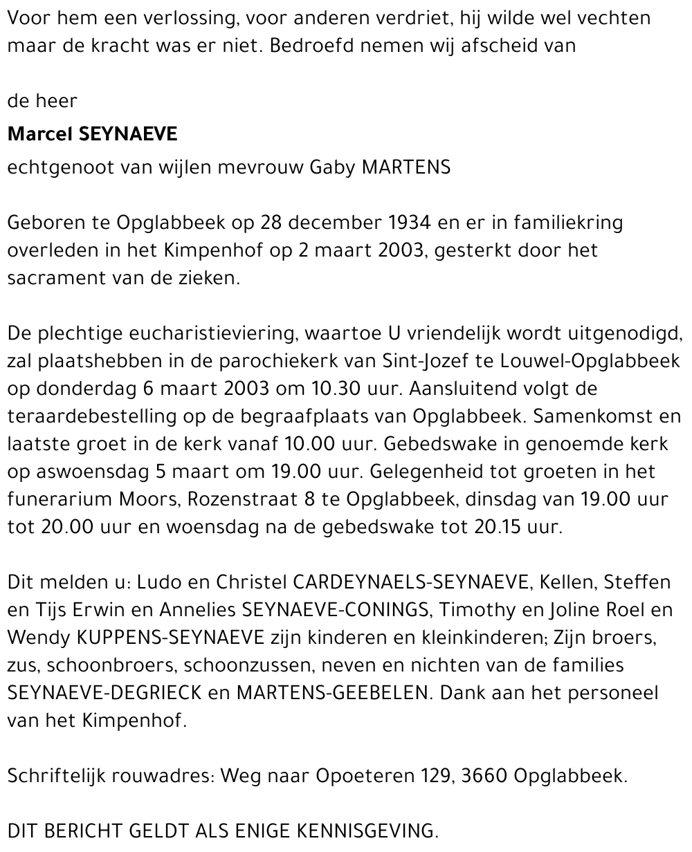 Marcel Seynaeve