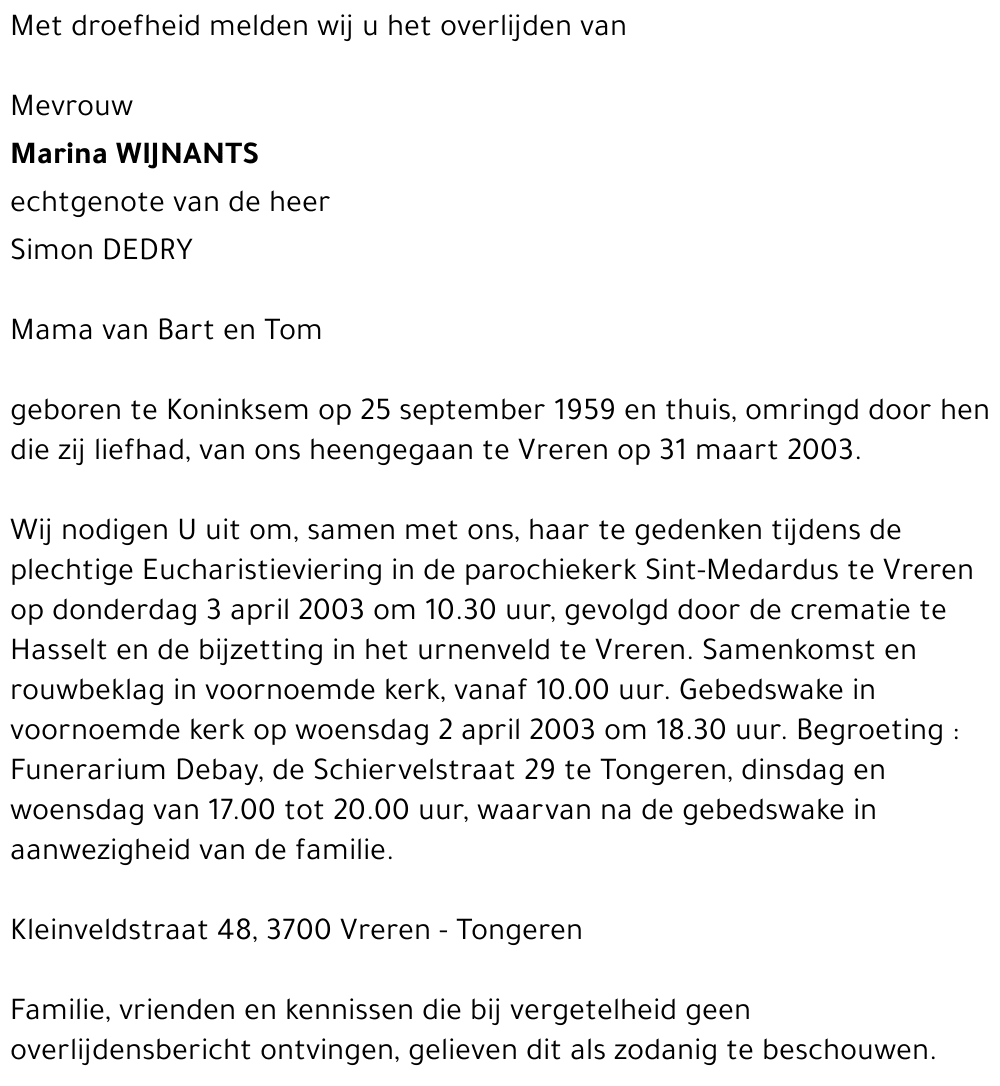 Marina Wijnants