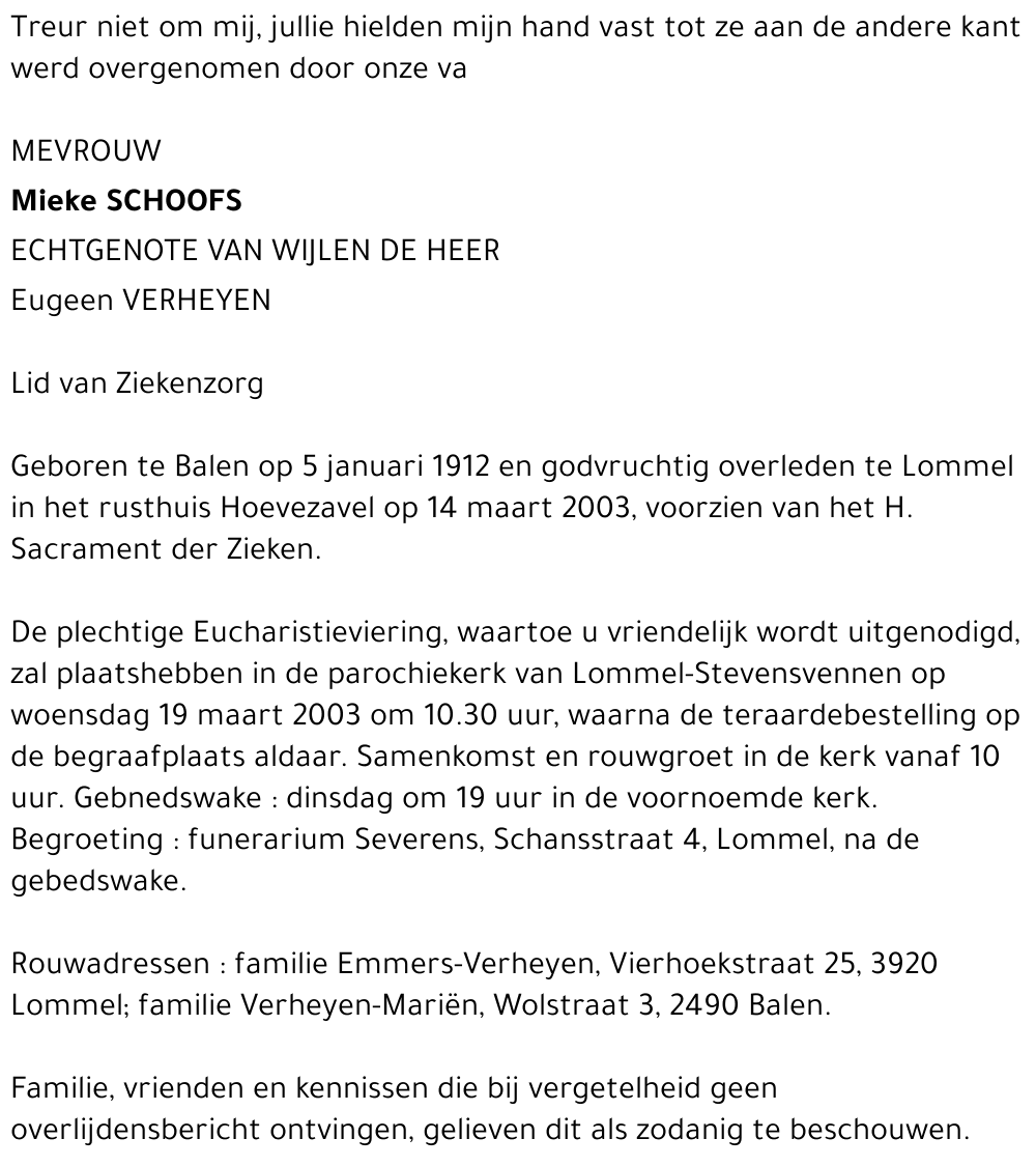 Mieke Schoofs