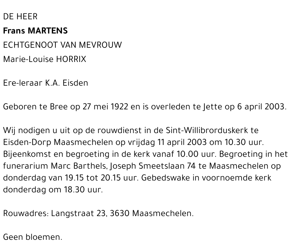Frans Martens