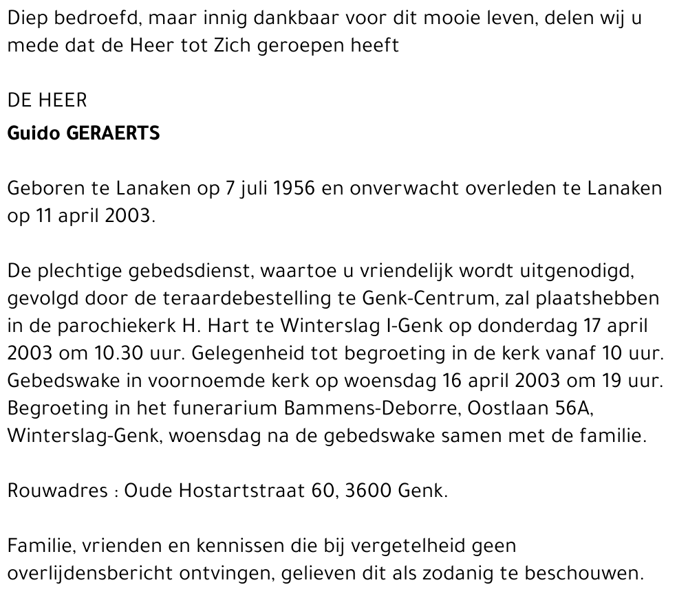 Guido Geraerts