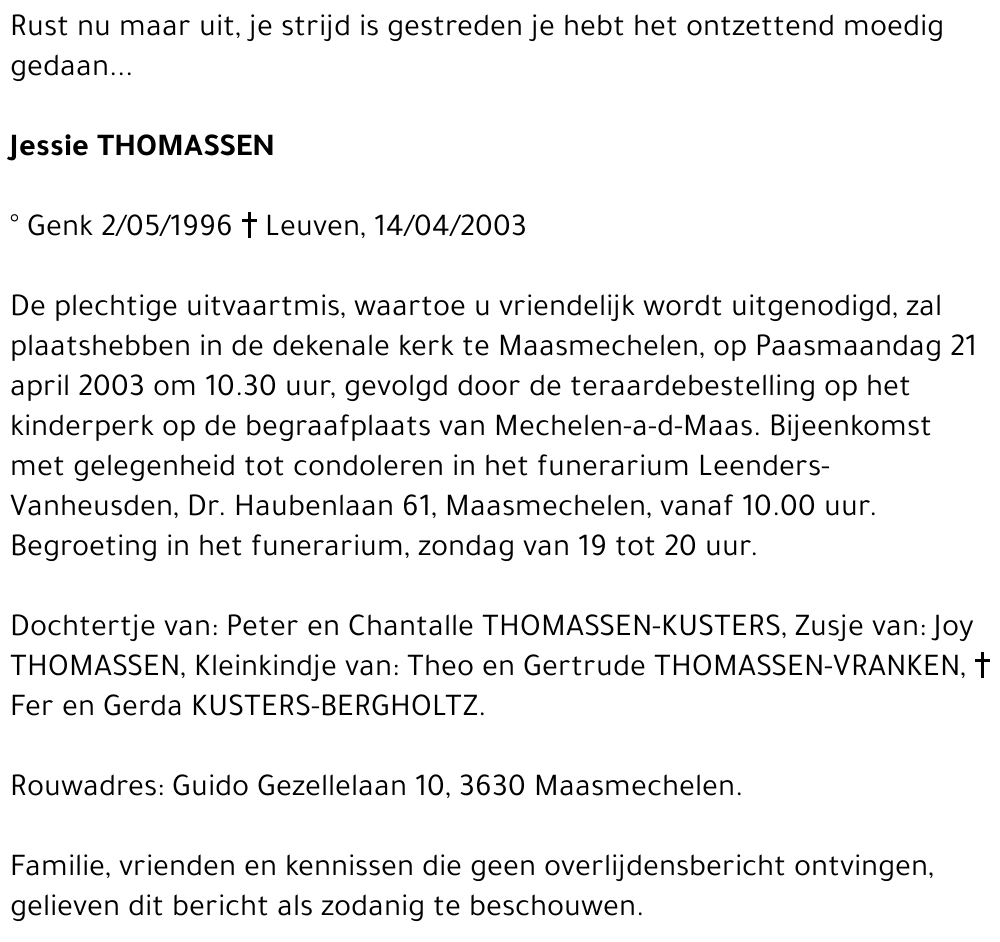 Jessie Thomassen