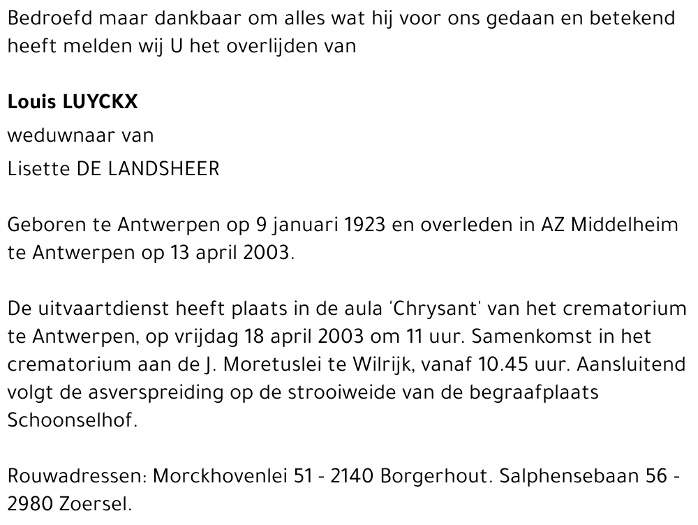Louis Luyckx