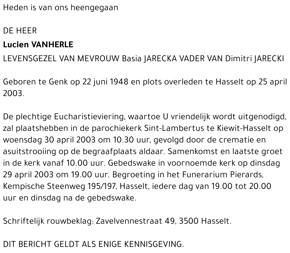Lucien Vanherle