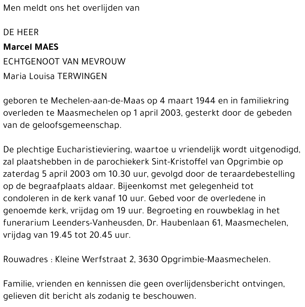 Marcel Maes