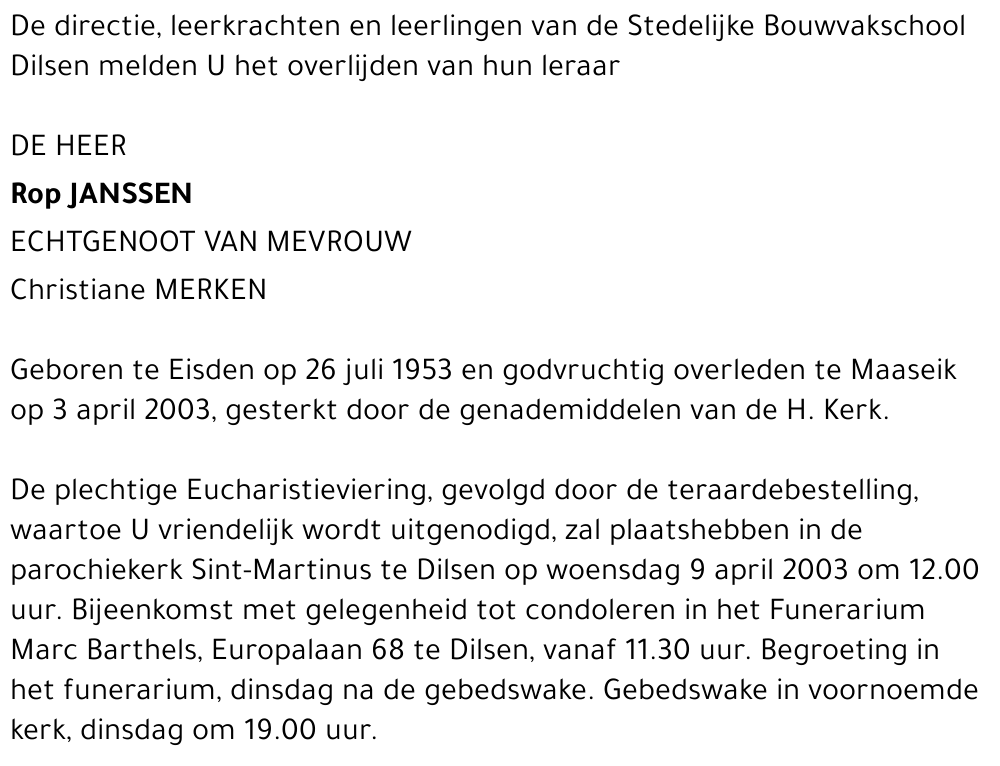 Rop Janssen