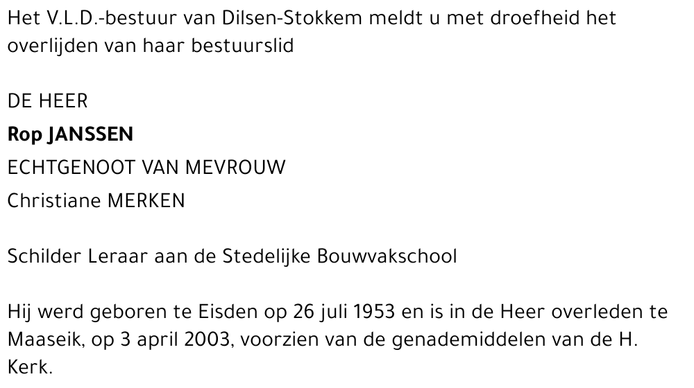 Rop Janssen