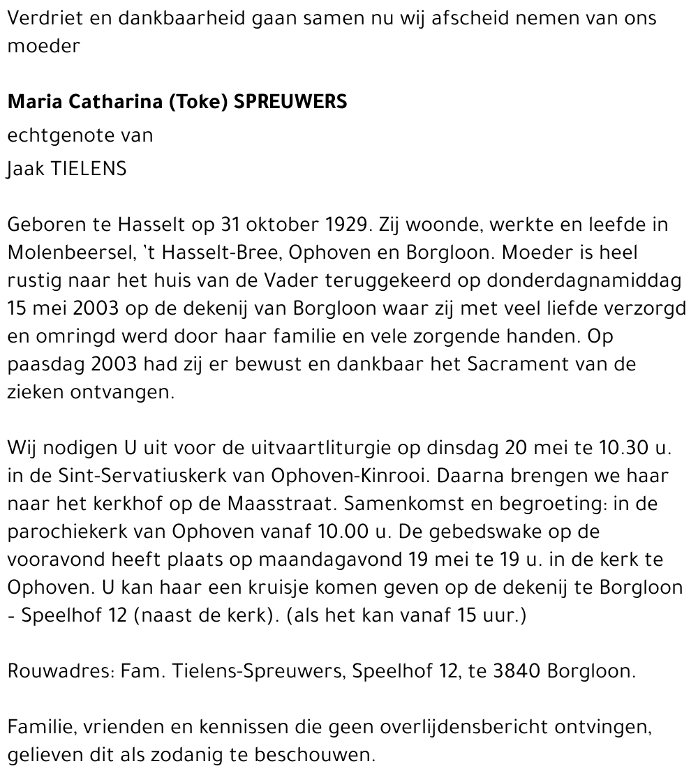 Catho Spreuwers