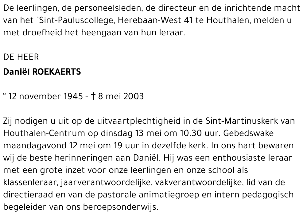 Daniël Roekaerts