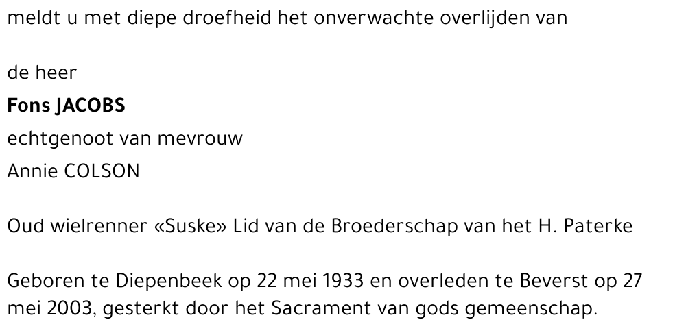Fons Jacobs