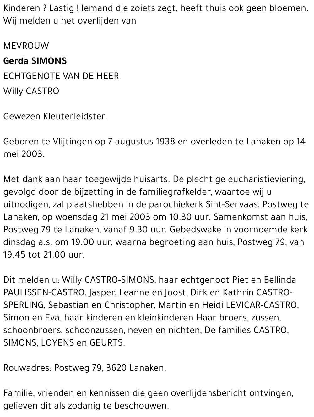 Gerda Simons