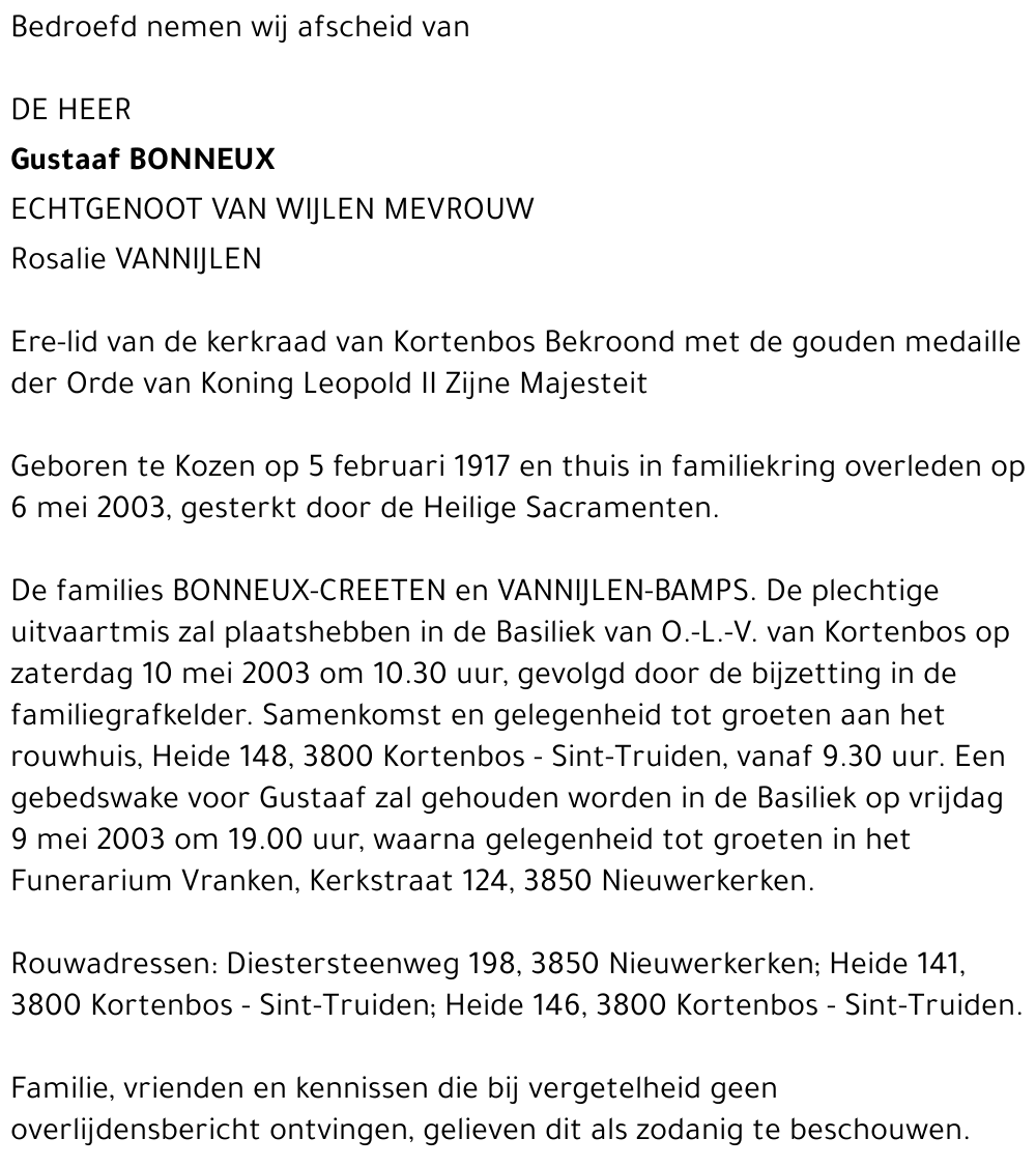 Gustaaf Bonneux