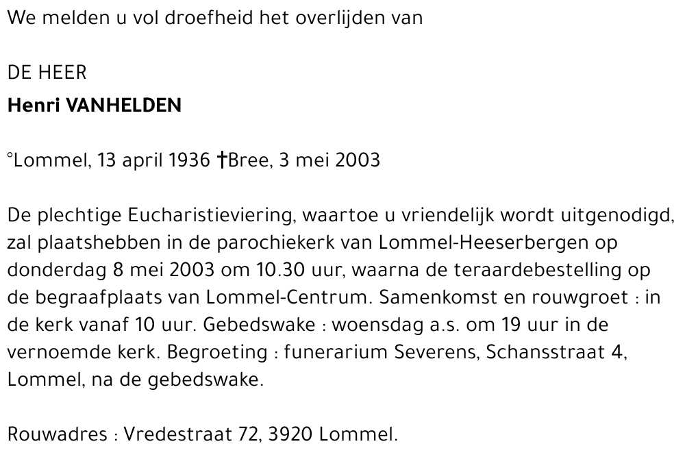 Henri Vanhelden