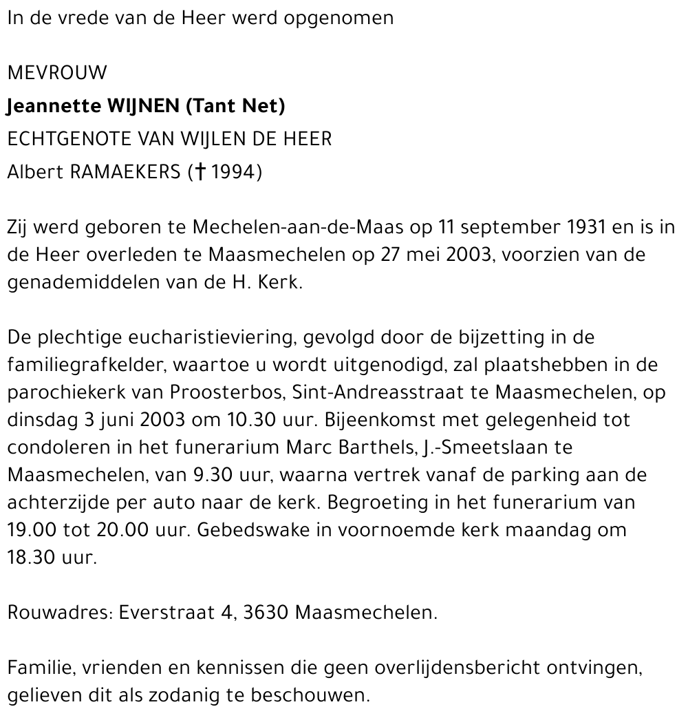 Jeannette Wijnen