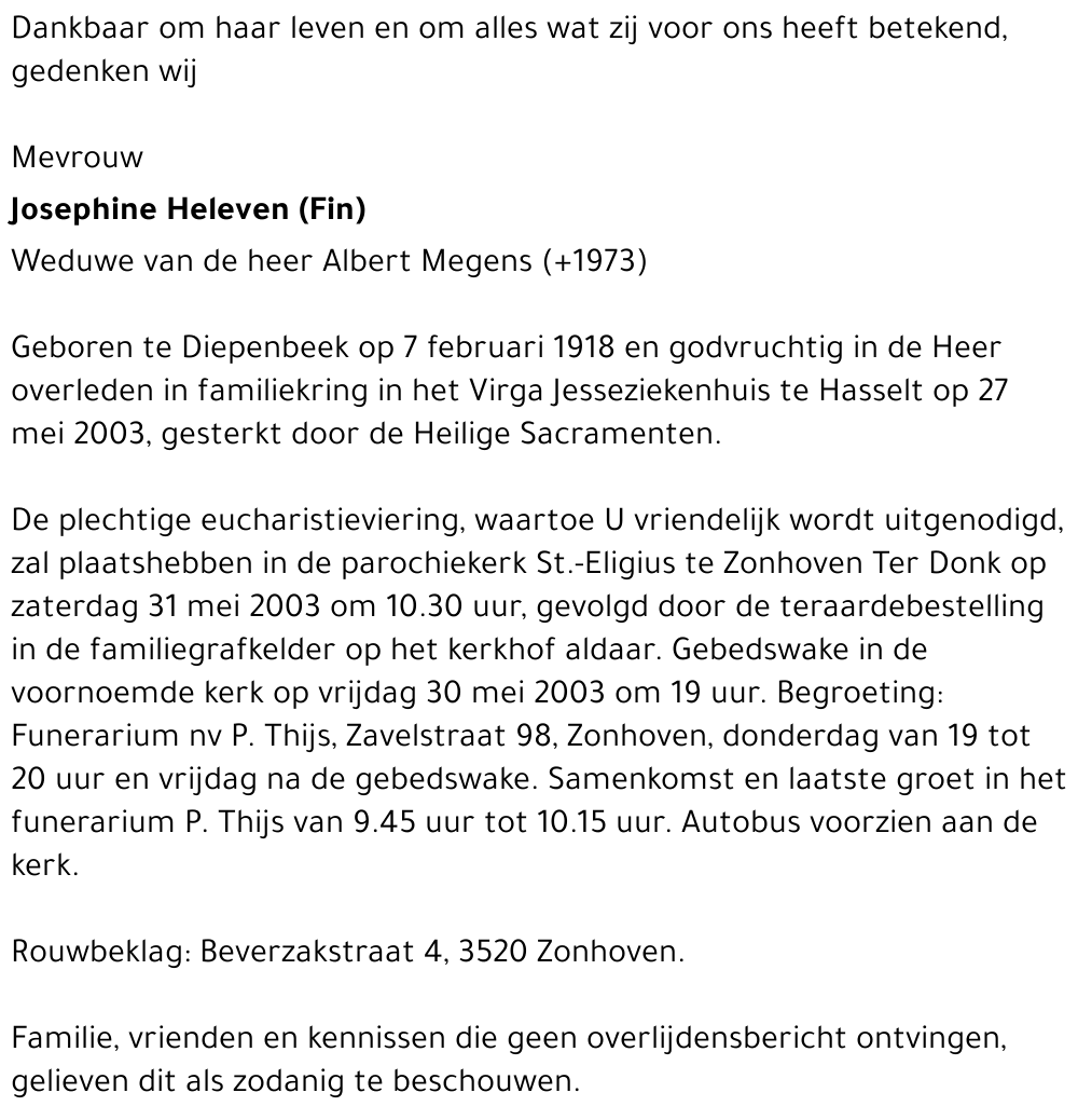 Josephine Heleven
