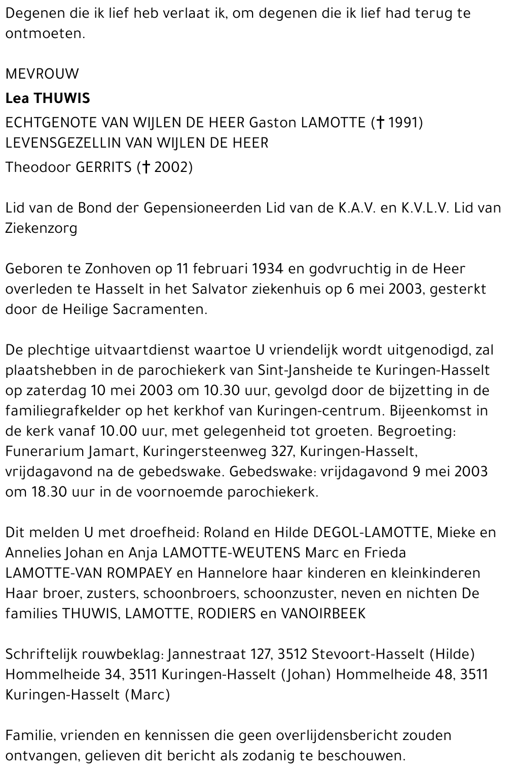 Lea Thuwis