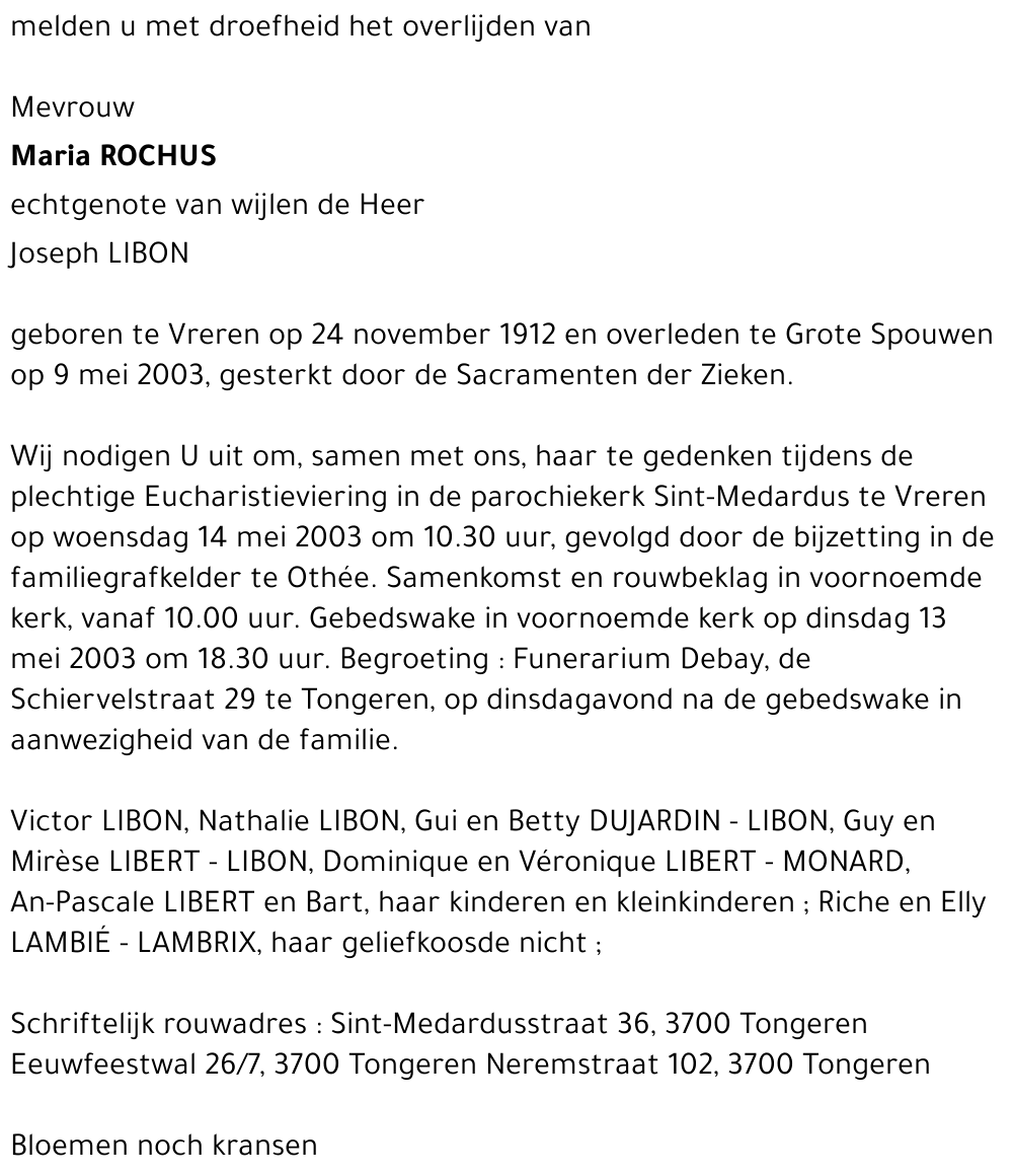 Maria ROCHUS